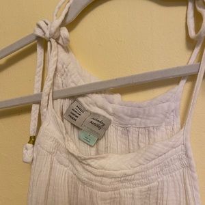 Anthropologie white jumpsuit - very comfy